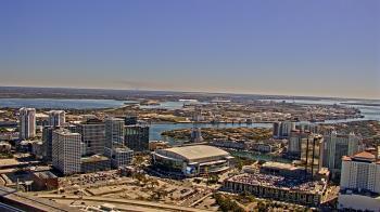 Weather camera view of One Tampa City Center.