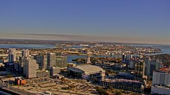 Weather camera view of One Tampa City Center.