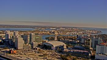 Weather camera view of One Tampa City Center.