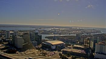 Weather camera view of One Tampa City Center.