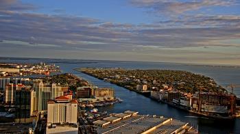 Weather camera view of One Tampa City Center.