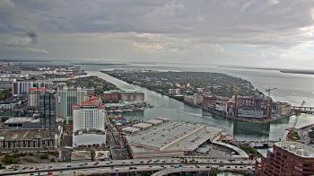Weather camera view of One Tampa City Center.