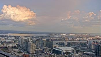 Weather camera view of One Tampa City Center.