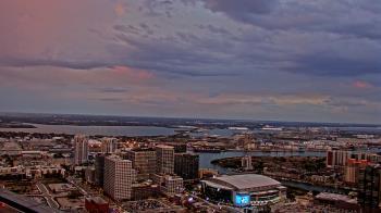 Weather camera view of One Tampa City Center.