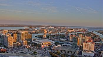 Weather camera view of One Tampa City Center.