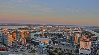 Weather camera view of One Tampa City Center.