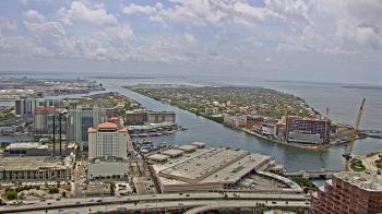 Weather camera view of One Tampa City Center.