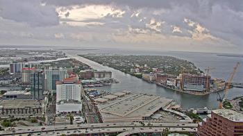 Weather camera view of One Tampa City Center.