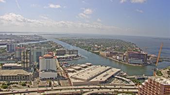 Weather camera view of One Tampa City Center.