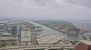 Weather camera view of One Tampa City Center.