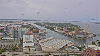 Weather camera view of One Tampa City Center.