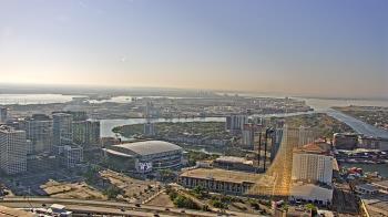 Weather camera view of One Tampa City Center.