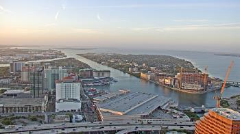 Weather camera view of One Tampa City Center.