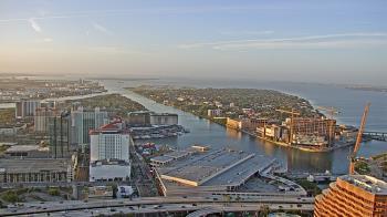 Weather camera view of One Tampa City Center.