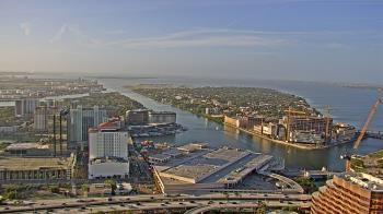 Weather camera view of One Tampa City Center.