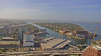 Weather camera view of One Tampa City Center.