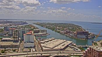 Weather camera view of One Tampa City Center.