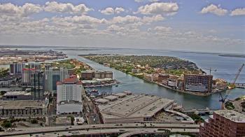Weather camera view of One Tampa City Center.