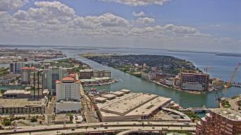 Weather camera view of One Tampa City Center.