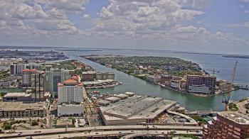 Weather camera view of One Tampa City Center.