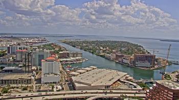 Weather camera view of One Tampa City Center.