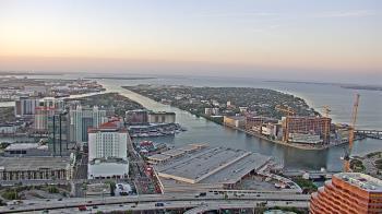 Weather camera view of One Tampa City Center.