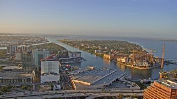 Weather camera view of One Tampa City Center.