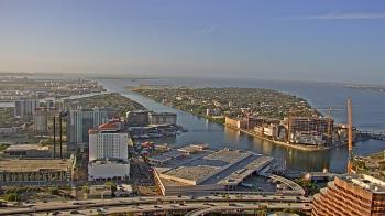 Weather camera view of One Tampa City Center.