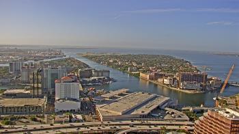 Weather camera view of One Tampa City Center.