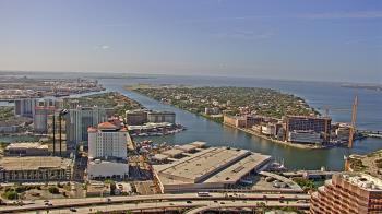 Weather camera view of One Tampa City Center.