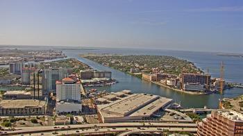 Weather camera view of One Tampa City Center.