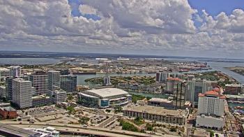 Weather camera view of One Tampa City Center.