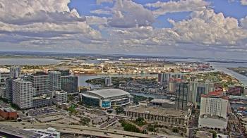 Weather camera view of One Tampa City Center.