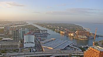 Weather camera view of One Tampa City Center.