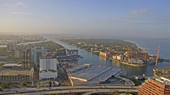Weather camera view of One Tampa City Center.