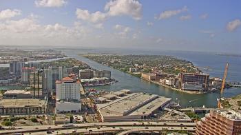 Weather camera view of One Tampa City Center.