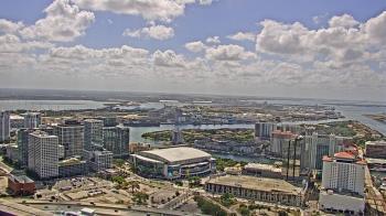 Weather camera view of One Tampa City Center.