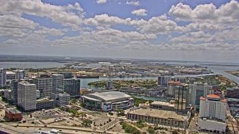 Weather camera view of One Tampa City Center.
