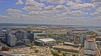 Weather camera view of One Tampa City Center.