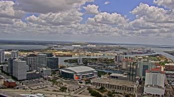 Weather camera view of One Tampa City Center.