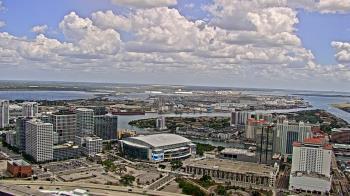 Weather camera view of One Tampa City Center.