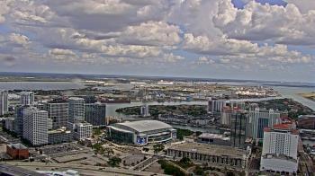Weather camera view of One Tampa City Center.