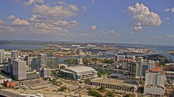 Weather camera view of One Tampa City Center.