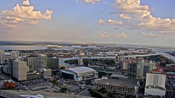 Weather camera view of One Tampa City Center.