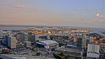 Weather camera view of One Tampa City Center.