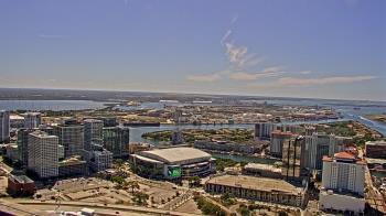 Weather camera view of One Tampa City Center.