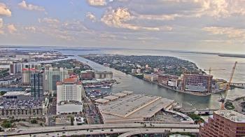 Weather camera view of One Tampa City Center.