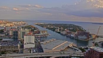 Weather camera view of One Tampa City Center.