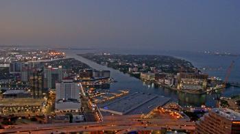 Weather camera view of One Tampa City Center.
