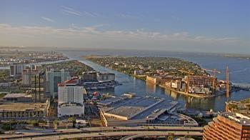 Weather camera view of One Tampa City Center.